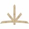 Ekena Millwork Alberta Rough Sawn Timber Gable Bracket, Douglas Fir, 84"W x 56"H x 4"D x 6"F, 16/12 Pitch GBW084X56X0406ALB00RDF - alternate 1